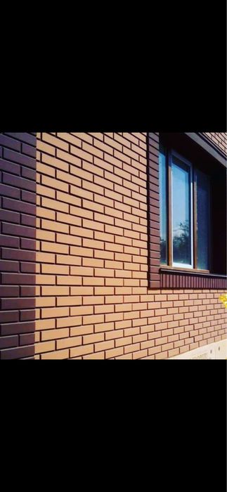 Фасадная панель под кирпич