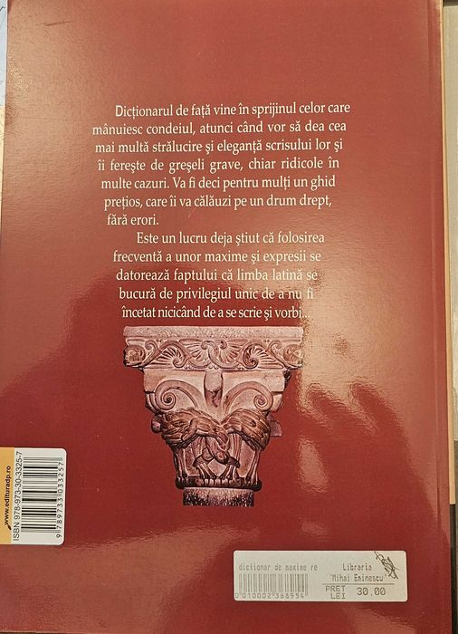 Pachet Limba Latina - Gramatica (M. Parlog) + Dictionar Expresii (V. Matei)