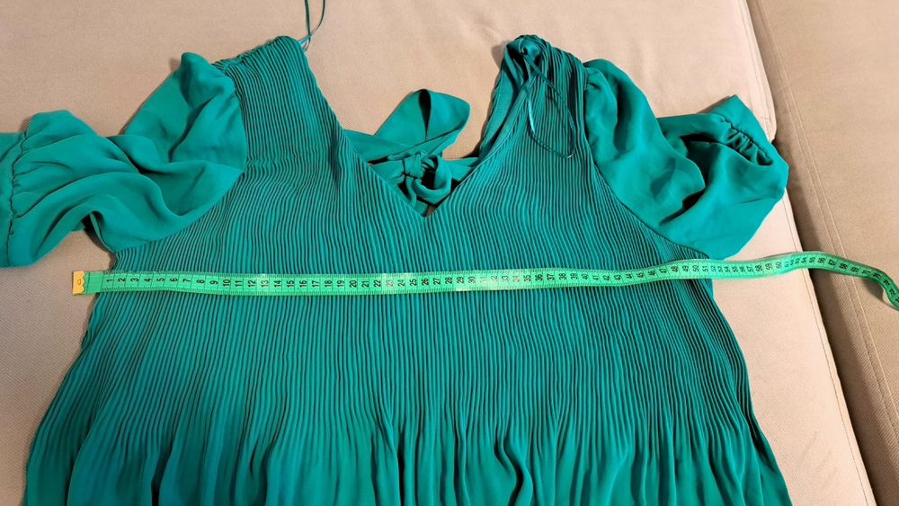 Rochita turcoaz Vero Moda, M, noua fara eticheta