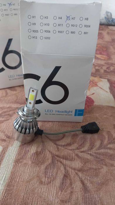 Авто крушки Н7 с вентилатор