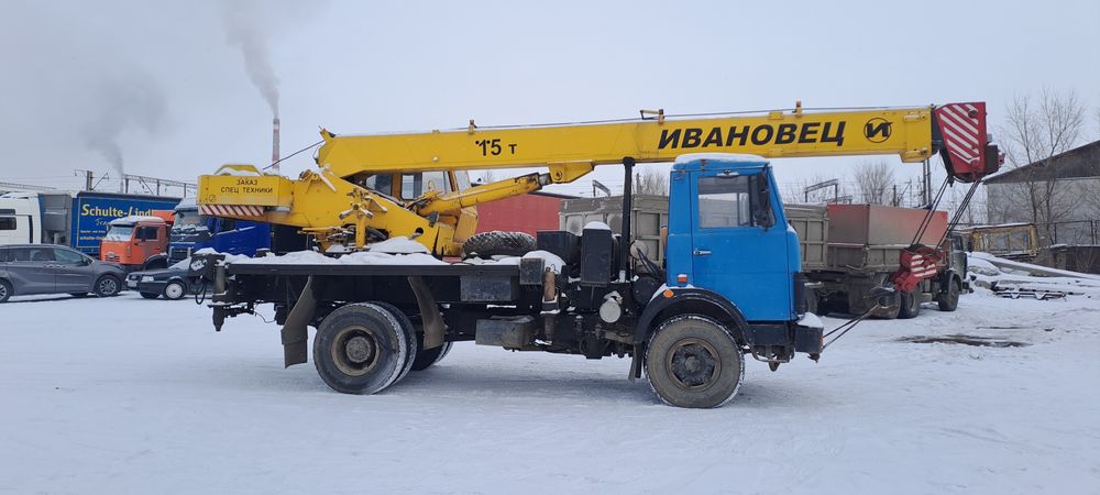 Продам автокран Маз Ивановец