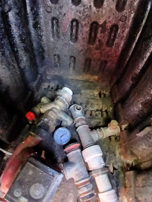 Centrala pe lemne fonta 27kw