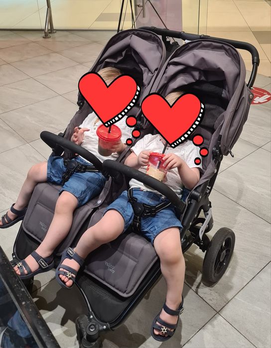 Коляска для двойни