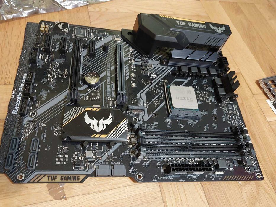 AMD Ryzen 7 3700X + Asus TUF B450 Plus Gaming