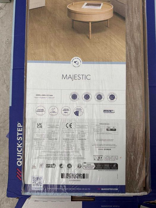 ПРОДАВАМ Quick-step Majestic MJ3548