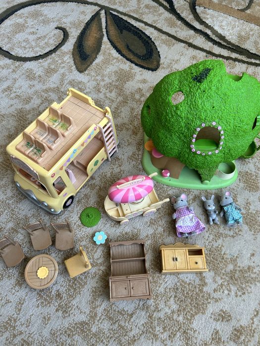 Зайчики набор sylvanian family