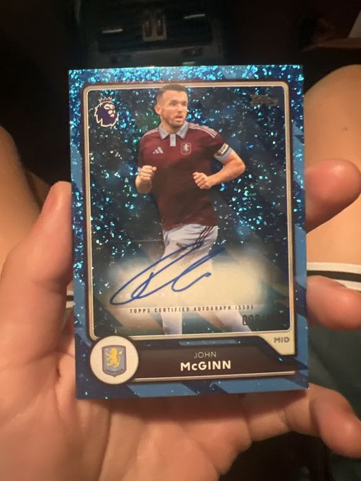 Cartonas mcginn auto /150