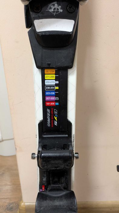 Детски ски HEAD 117 см + апарати + обувки 23/24.5 (номер 34/35)