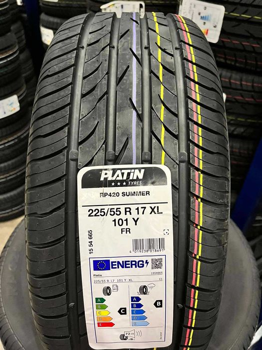 225/55/17 Летни гуми PLATIN 225/55 R17 XL  борд 2255517   DOT24!