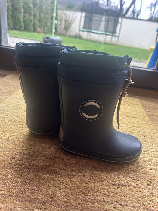 Cizme de cauciuc imblanite Mikk-line 24