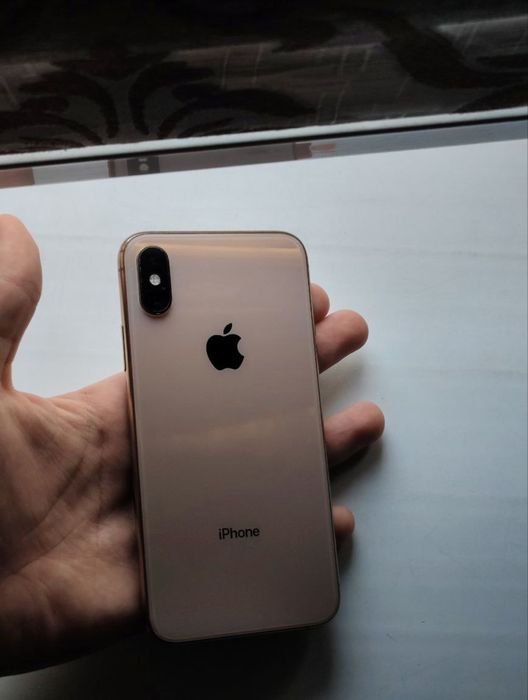 Iphone xs 256gb gold face bor