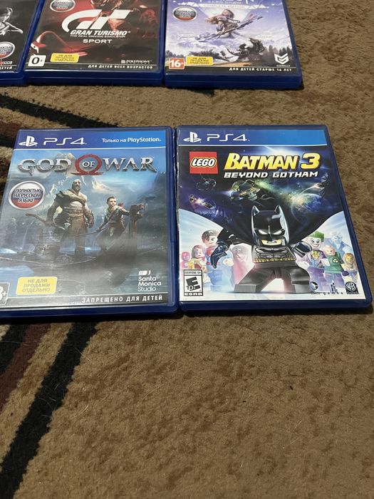Продам диски на пс4 за диск 6000