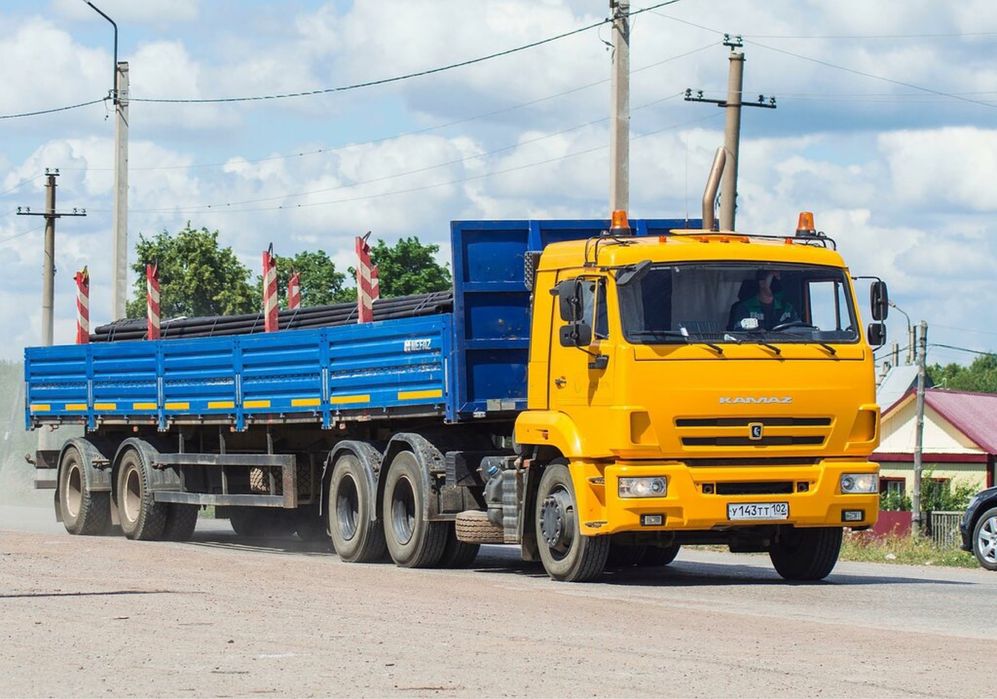 Грузоперевозки камаз длинномер