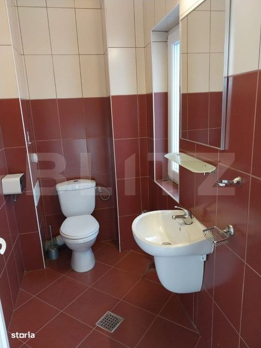 Spatiu comercial, 110 mp, etajul 1, vitrina, zona Burdujeni