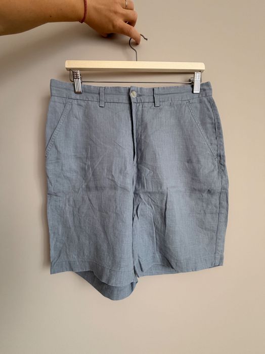 ZARA М ленени къси гащи мъжки
