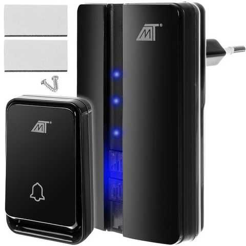 Безжичен кинетичен звънец за къща и апартамент,водоустойчив,51 мелодии