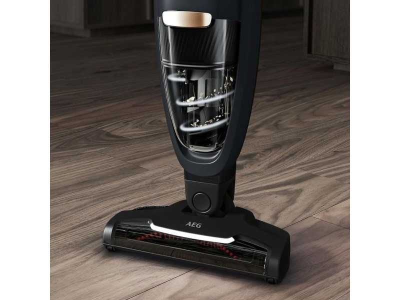 Вертикална Безкабелна Прахосмукачка AEG QX6-1-45AN, Черна / Сива