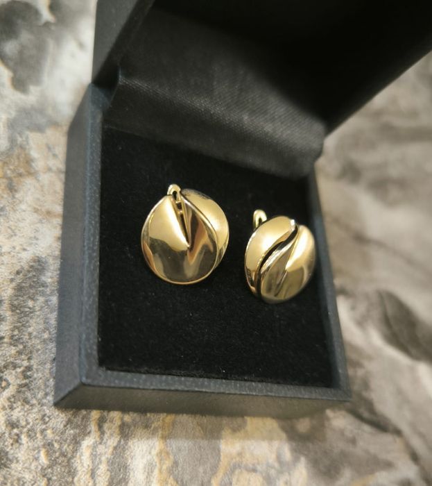 Серьги золотые 583 проба Россия