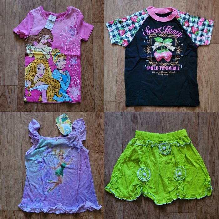 Футболки , юбка для девочки (новое !)