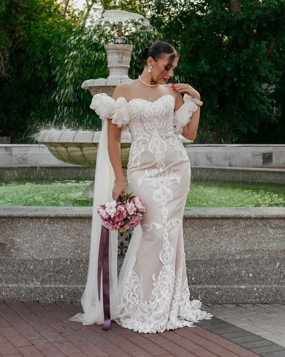 Платье свадебное брендовое