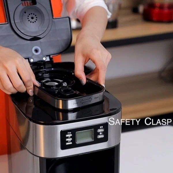 Кофемашина Sonifer SF-3541, зерновая, мощность 1000Вт