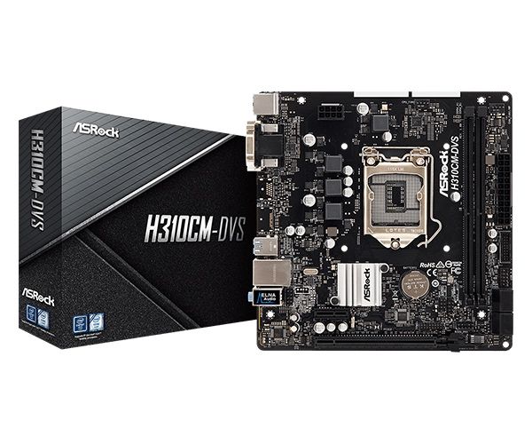 Сборка Core i5 9400f + asus h310cm-dvs
