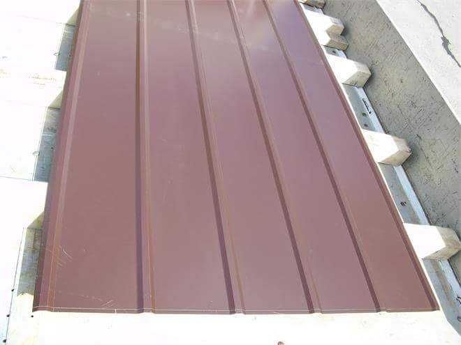 Облицовъчна пластифицирана  КАФЯВА ЛТ ламарина