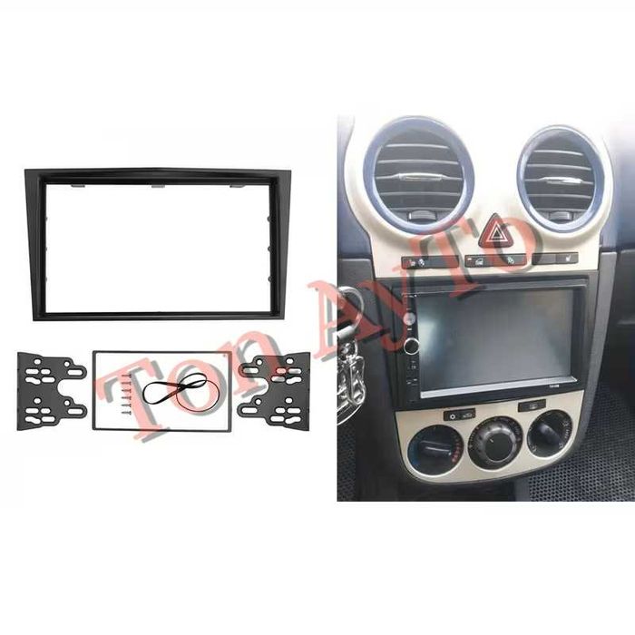 Адаптерна Рамка 7" инча Опел Астра Антара Корса Зафира Daewoo GMC Opel Андроид Android 2 дин 2 din