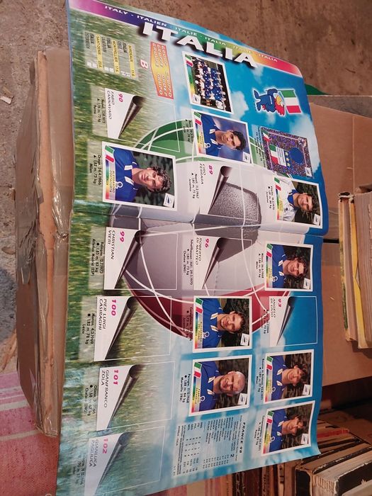 Album original Panini – Campionatul Mondial de Fotbal France 1998