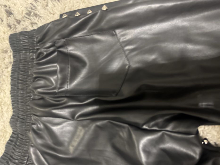 Pantaloni young rich white