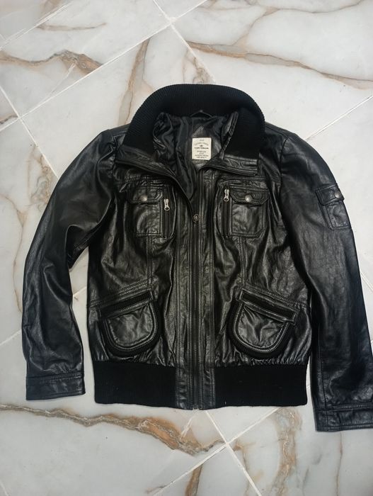 Tom Tailor кожено яке M - 35 лв