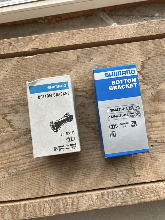 Средни движения SRAM и Shimano