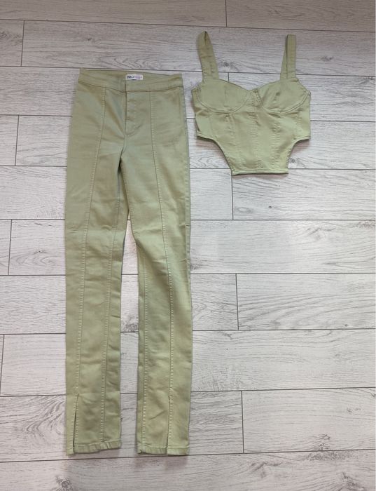 Дънков сет на zara