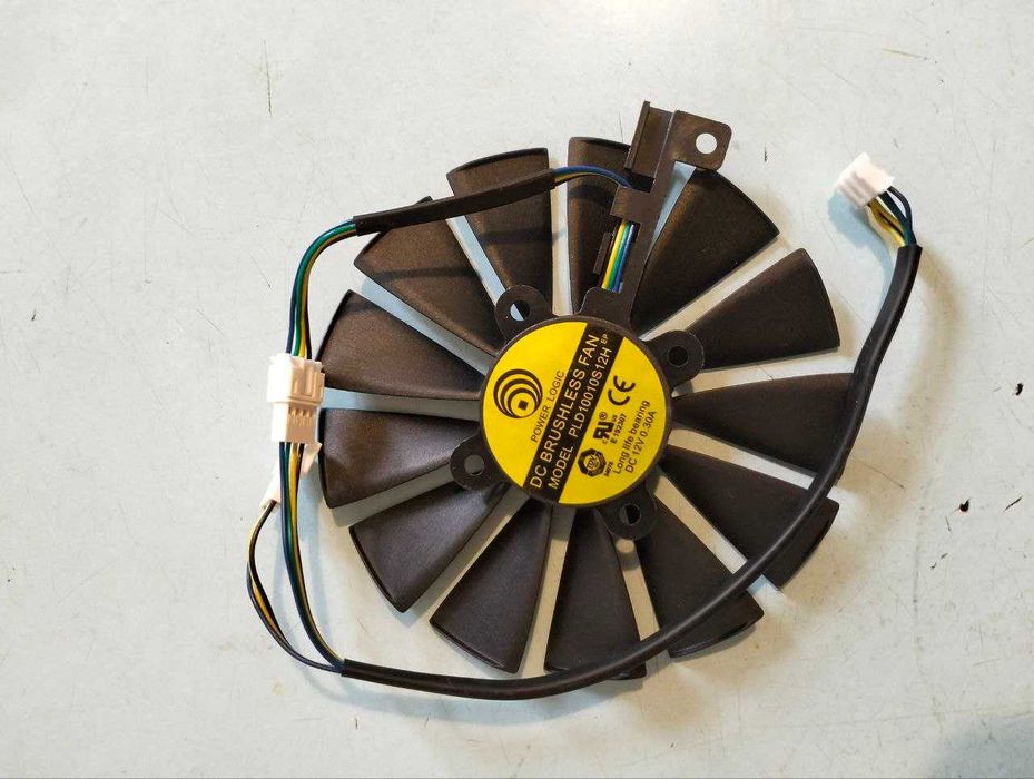 Продам  вентилятор для видеокарты ASUS ROG STRIX Dual RX 470, 570 .