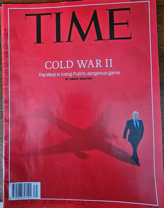 Revista Time, lot 9 reviste cu tematica de coperta Geopolitica , personalitati si evenimente Rusia