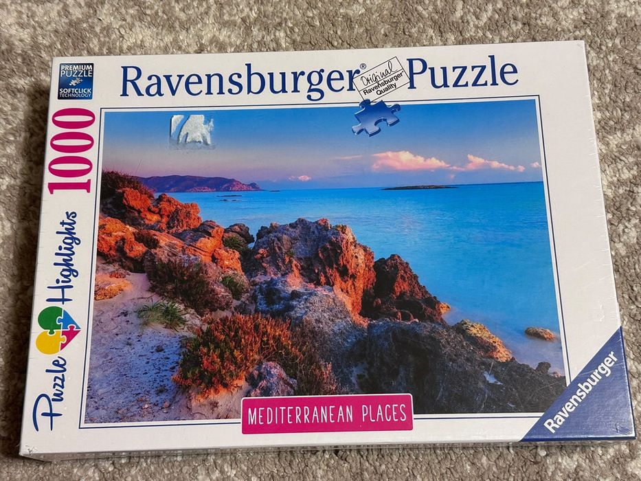 Puzzle 1000 piese, vedere Grecia, Ravensburger, sigilat