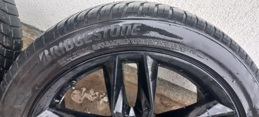 Jante MAM 18"5×112 + anvelope Bridgestone  M+S 245/45/18 D