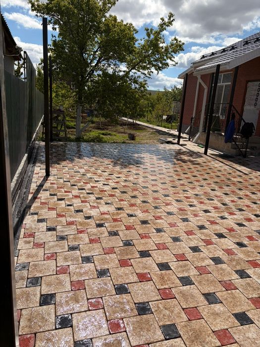 Брусчатка Янтарь Мрамор Лак .