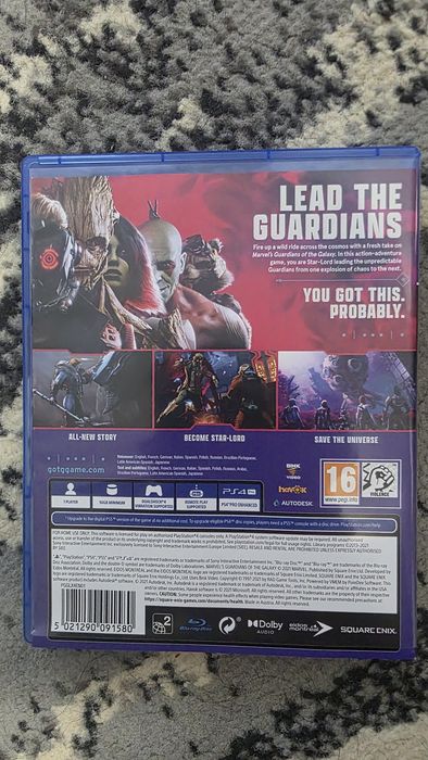 Avengers и GOTG PS4