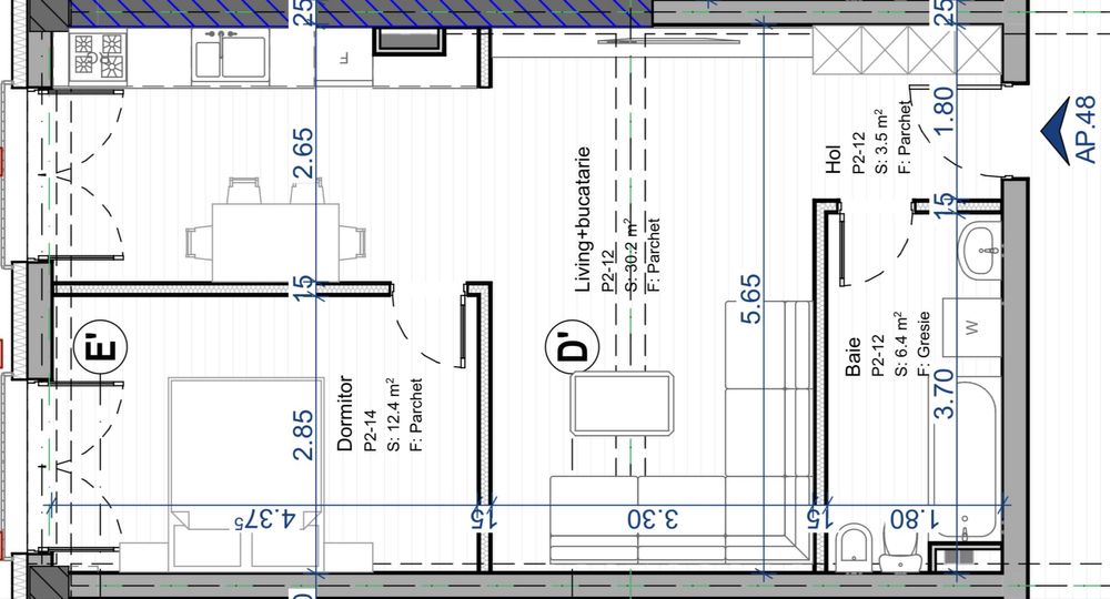 Apartament nou în Târgu Frumos, Județul Iași