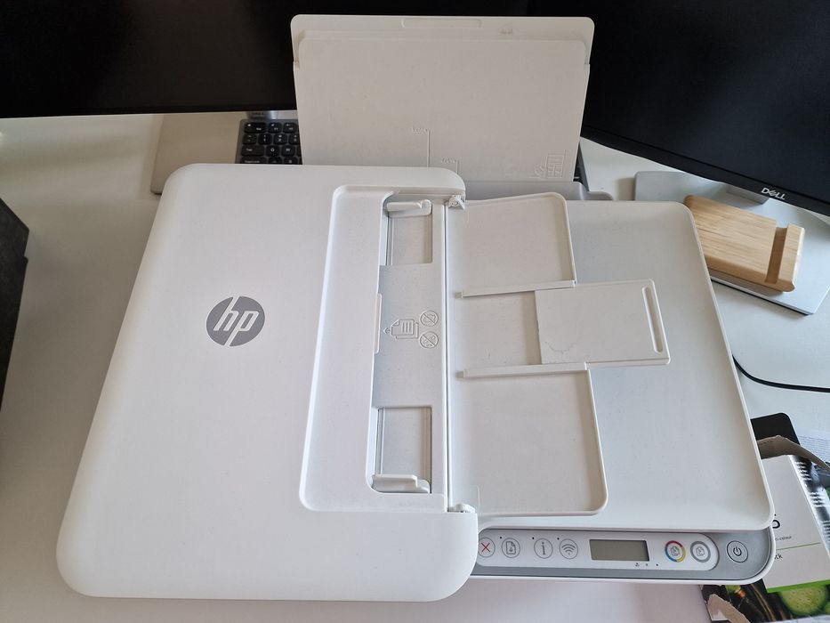 Imprimanta multifunctional HP color A4 - 4120e + cartus alb-negru si c