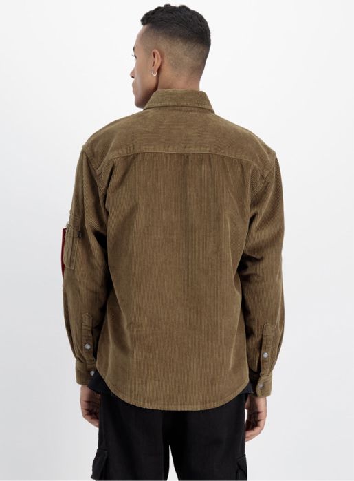 Alpha Industries Cord Overshirt ОРИГИНАЛНО мъжко яке - L и XL