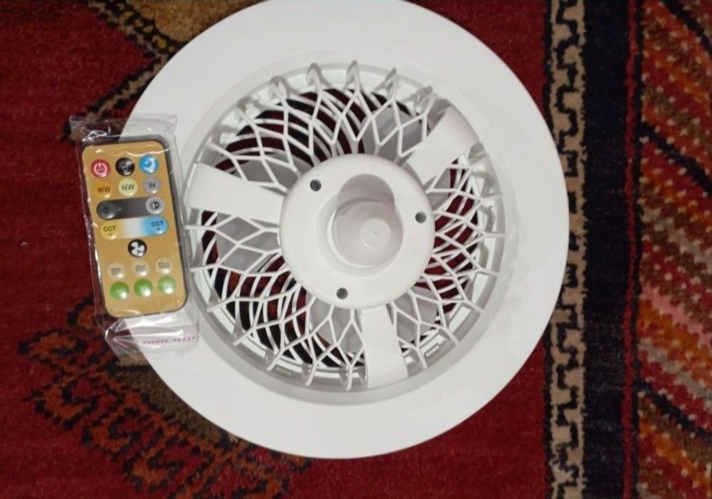 Lustre Led cu Ventilator