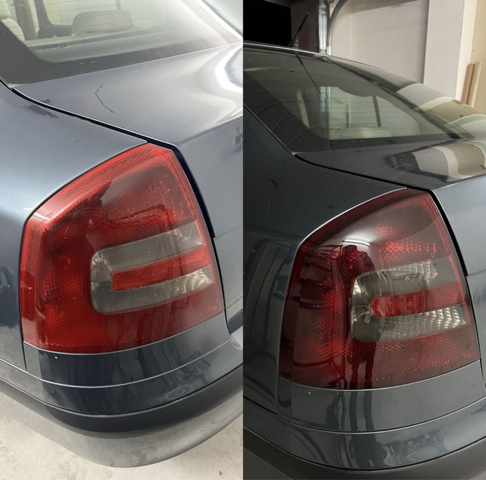 Полиране и фолиране на фарове и стопове