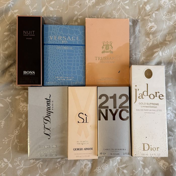 Продам женские оригинальные духи и 2 мужских