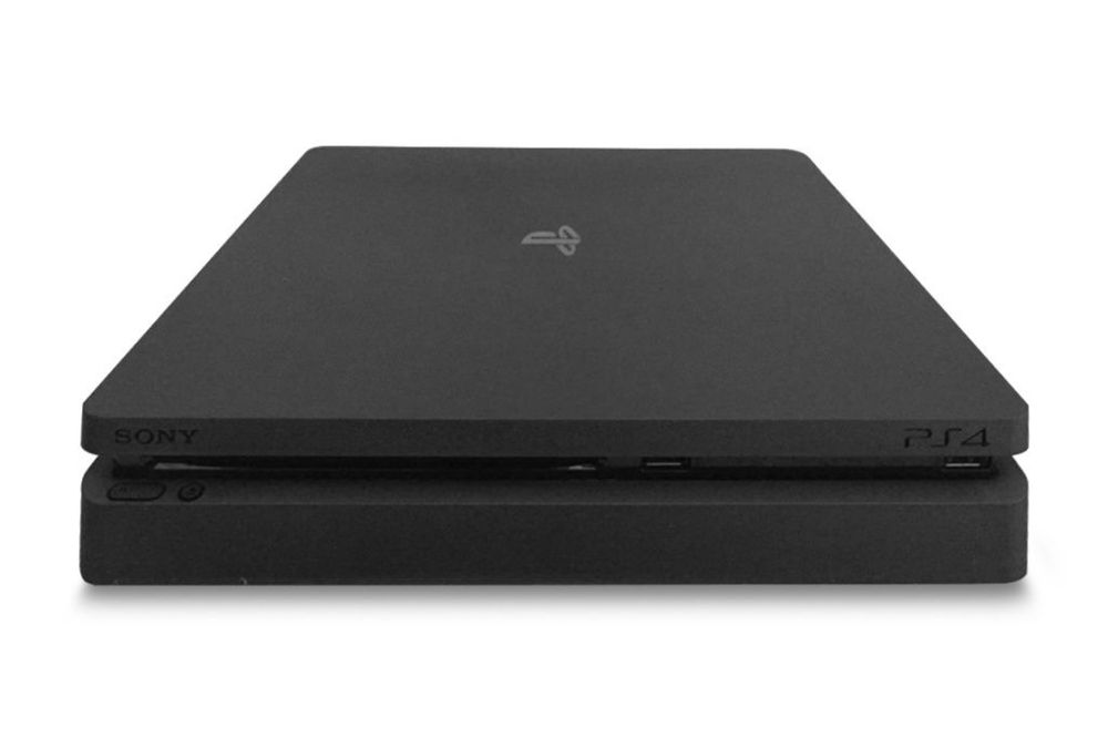 PS4 Slim 1TB + 2 джойстика (хаки) + 20 игр