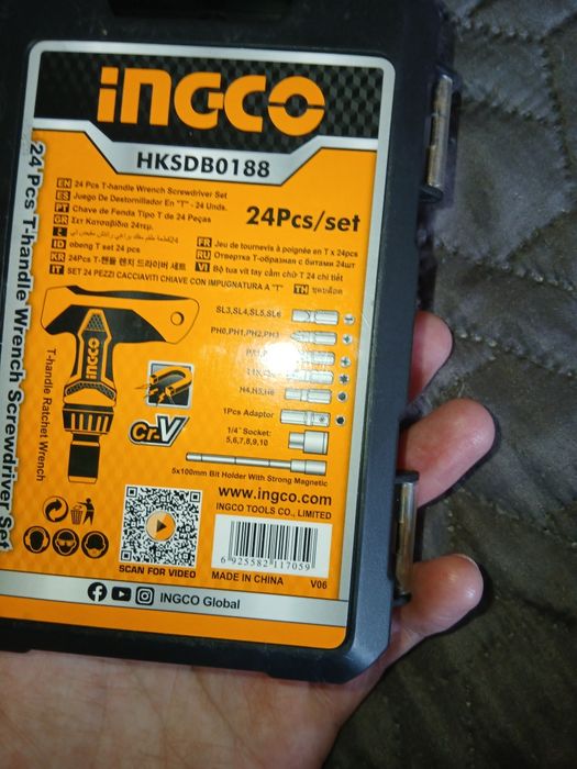 Продам Т-образную отвёртку INGCO.