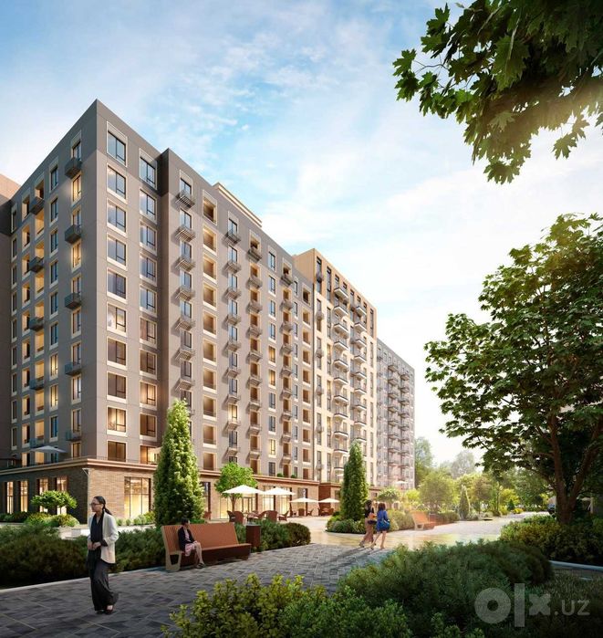 4-комнатная квартира 102,39 м² в Мирабаде | бизнес-класс | ПВ $28 069