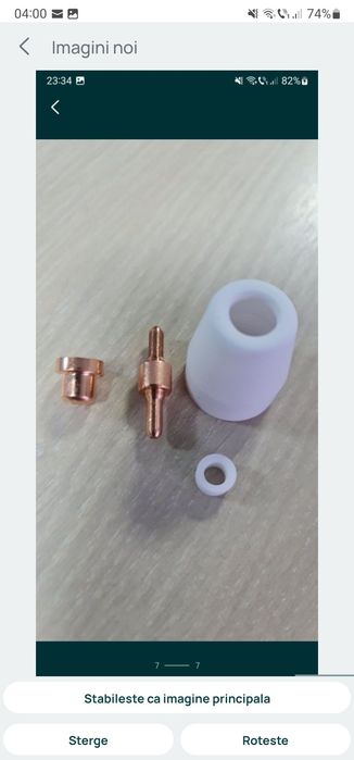 Set duze scurte pentru aparate de taiat cu plasma pt-31