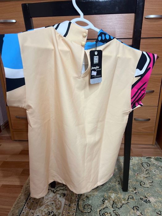 Блузка с коротким рукавом